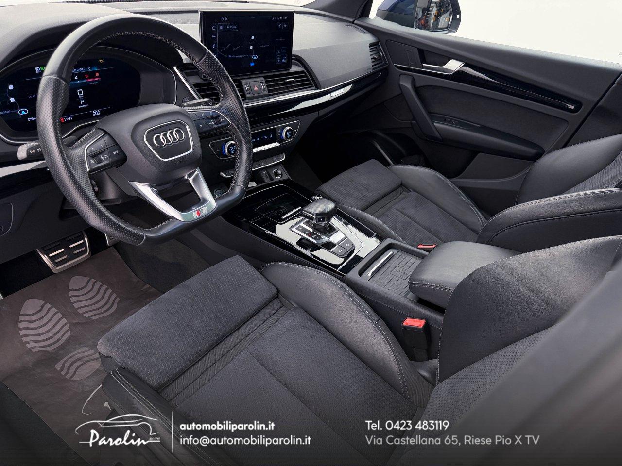 Audi Q5 Sportback 40 2.0 tdi mhev 12V S-line Plus quattro S-tronic Tetto-Black pack-20''