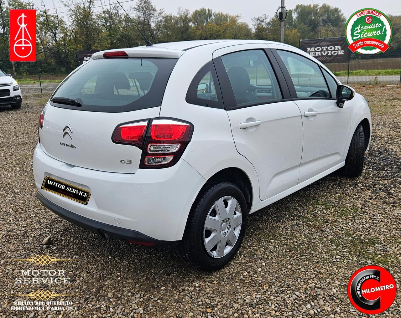 Citroen C3 1.2 benzina 44000km da 79€ mese