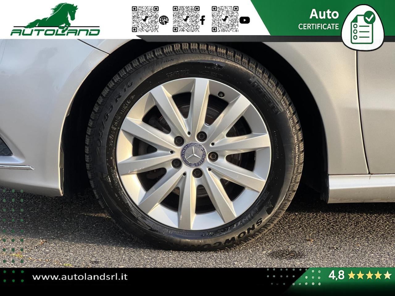 Mercedes B 180 CDI BlueEfficiency Automatica Pelle