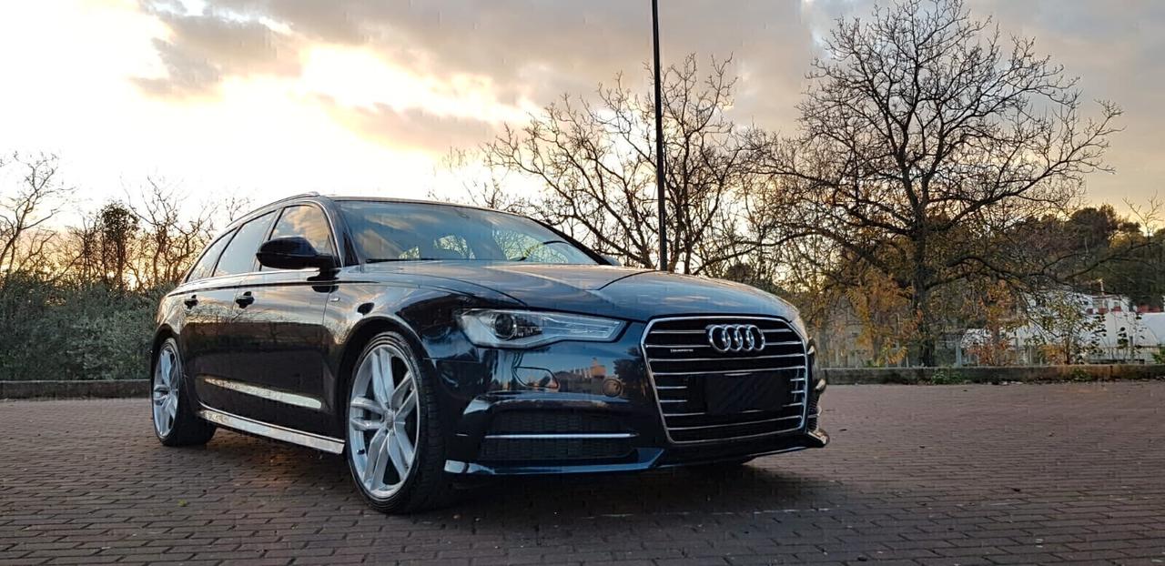 Audi A6 Avant 3.0 TDI 272 CV quattro S tronic s-line,tetto apribile,interni in pelle ghiaccio,fari led bixeno,,cerchi da 20,navigatore ,full optional