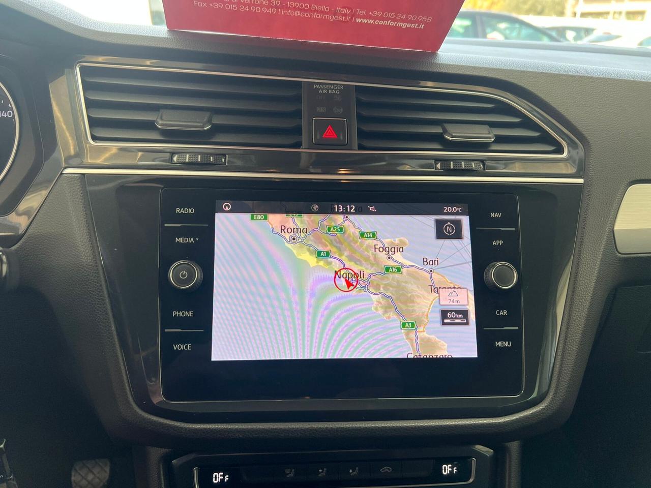 VOLKSWAGEN TIGUAN 1.6 DIESEL 116CV