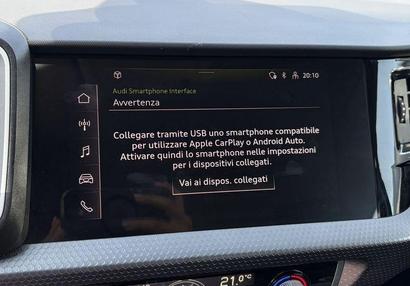 Audi A1 Sportback Admired 1.0 TFSI 95CV s-tronic 25