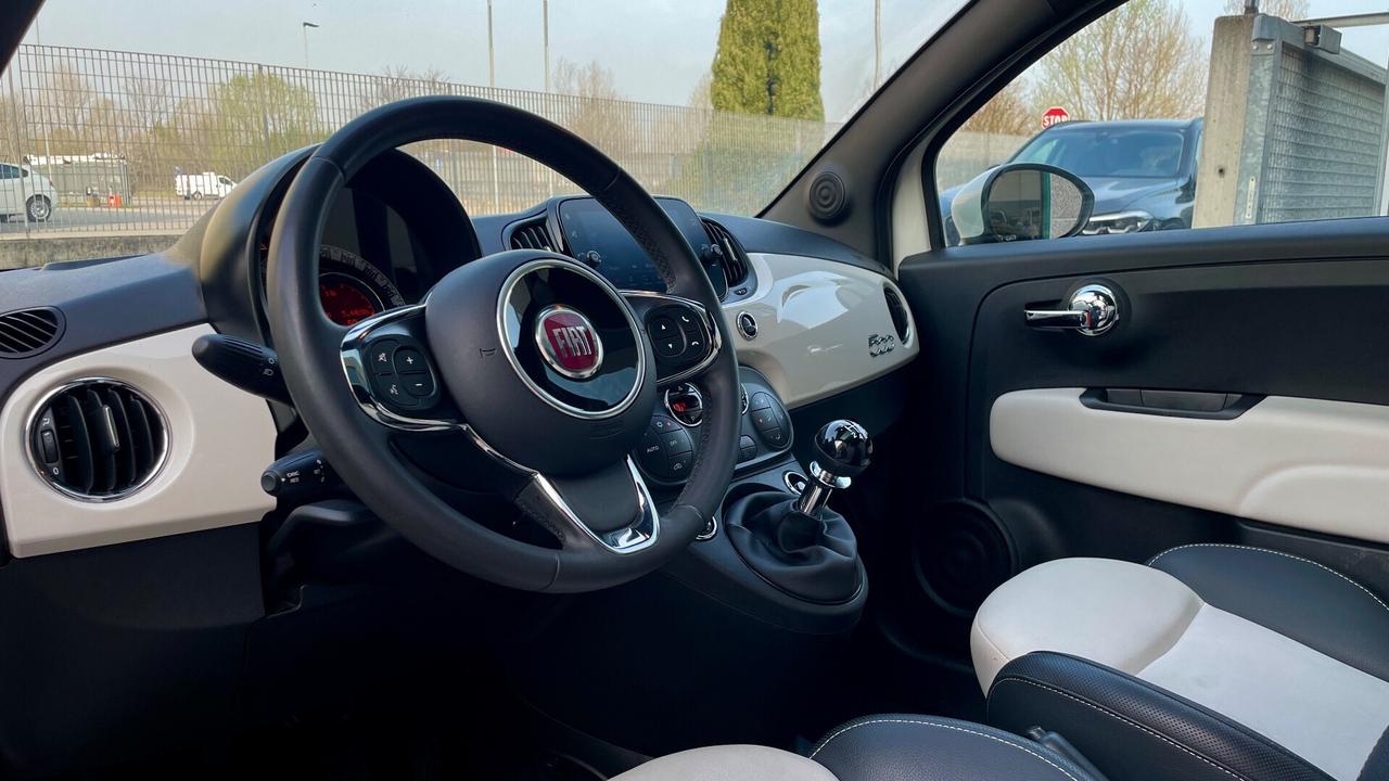 FIAT 500 1.0 HYBRID DOLCEVITA 69CV - TETTO, PELLE, NEOPATENTATI