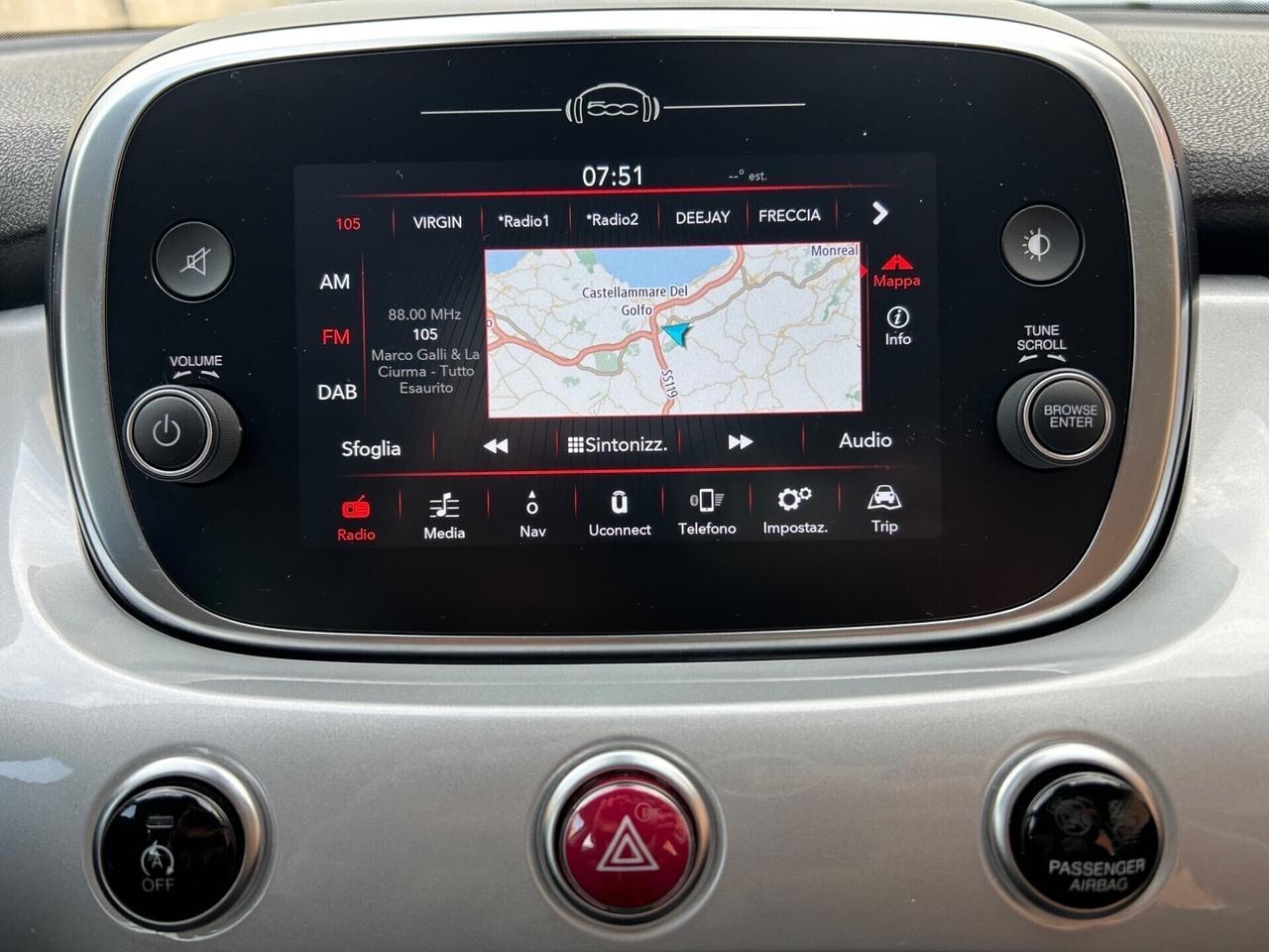 Fiat 500X 1.3 Mjt cross unico proprietario