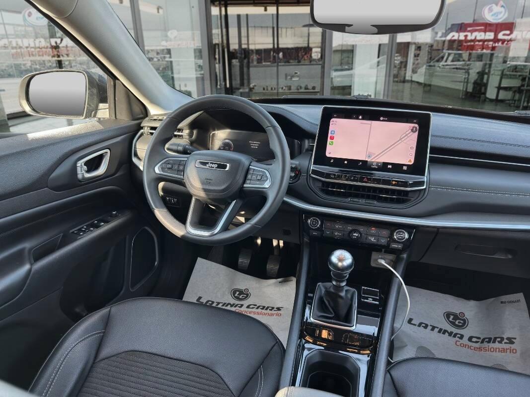 Jeep Compass 1.6 mjt Limited 2wd 130cv CON TELECAMERA E CARPLAY