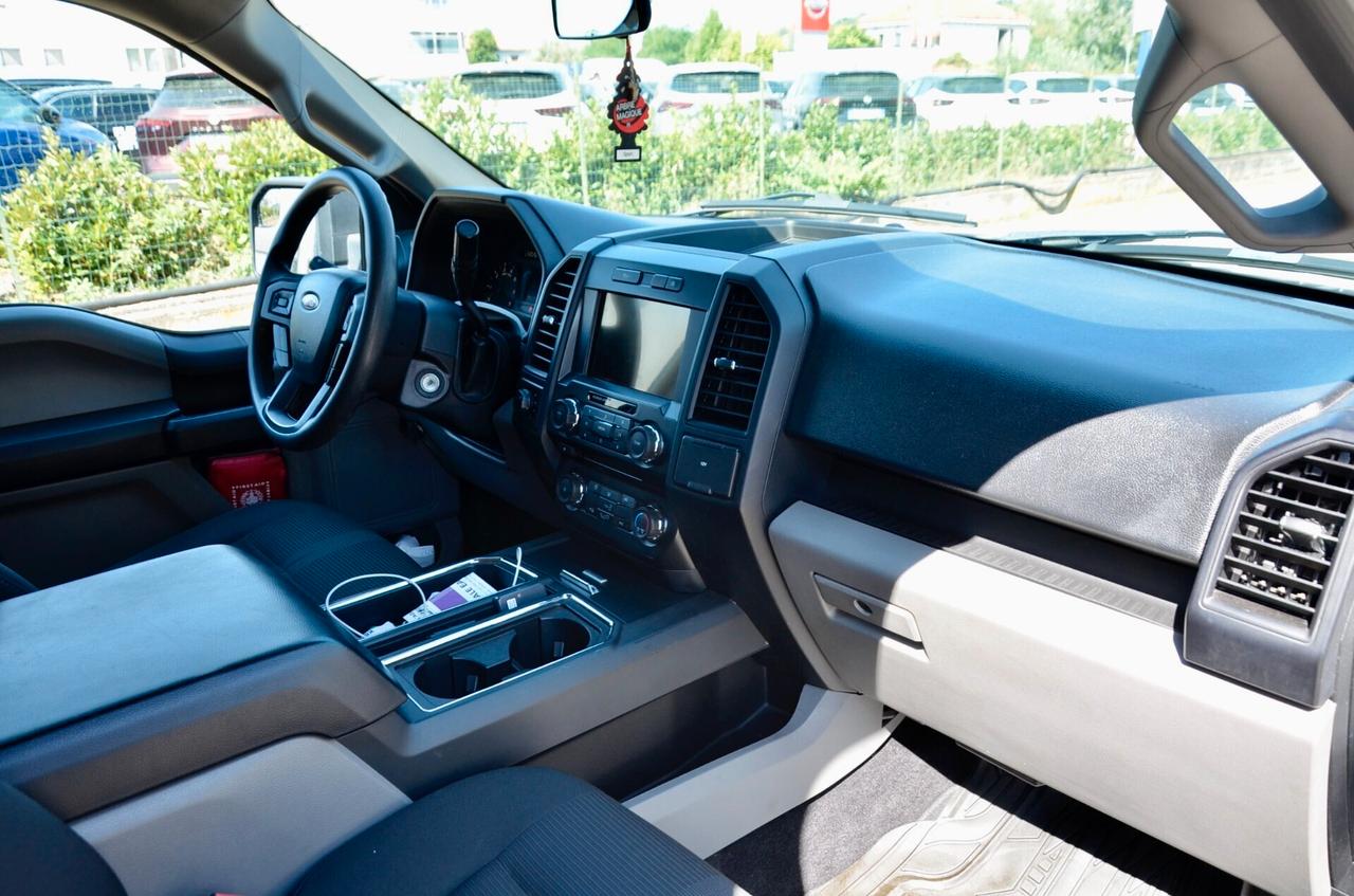 FORD F150 SUPER CREW 2.7 V6 BITURBO 330cv AUTO 5 POSTI, VETTURA PRIVATA NO IVA, EURO 6C, GANCIO TRAINO, RETROCAMERA, PERMUTE