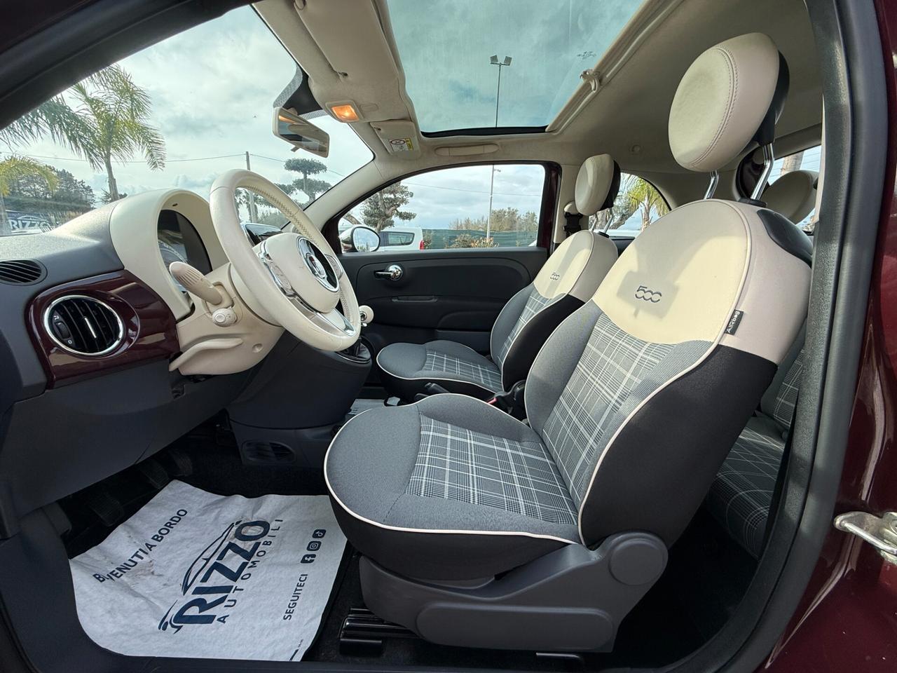 Fiat 500 1.2 Lounge Tetto Pelle Navi