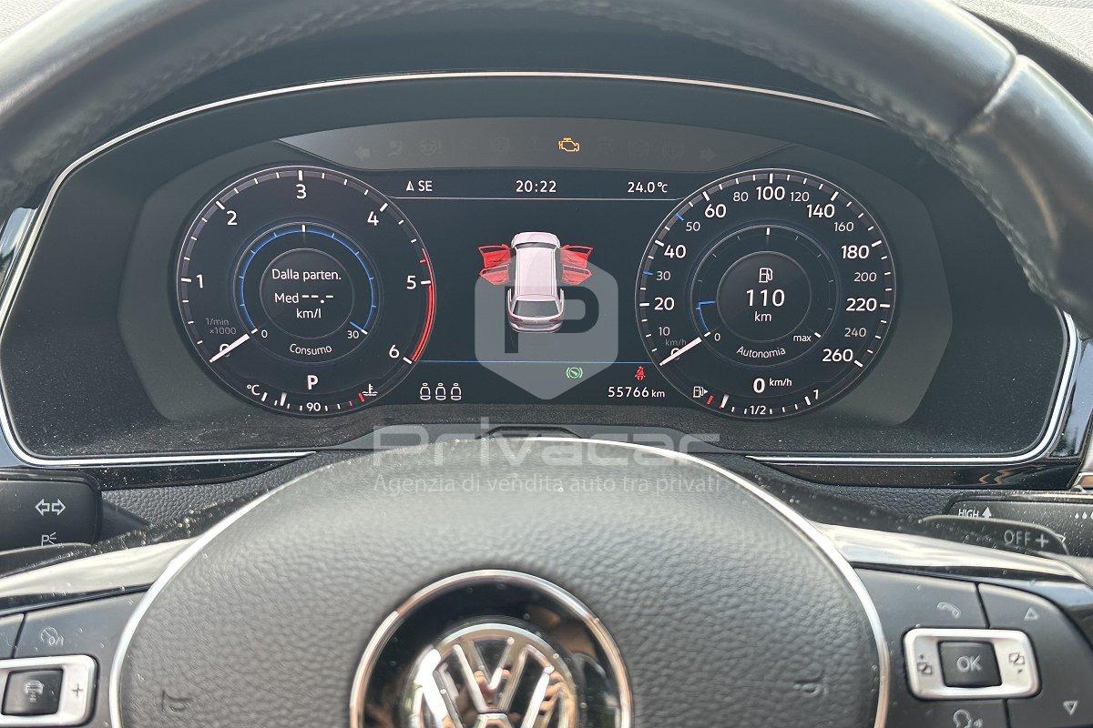 VOLKSWAGEN Passat Variant 2.0 TDI SCR 190 CV DSG Executive BMT