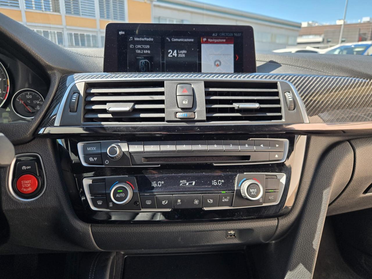 Bmw M4 COUPE' TETTO CARBONIO TAGLIANDI BMW