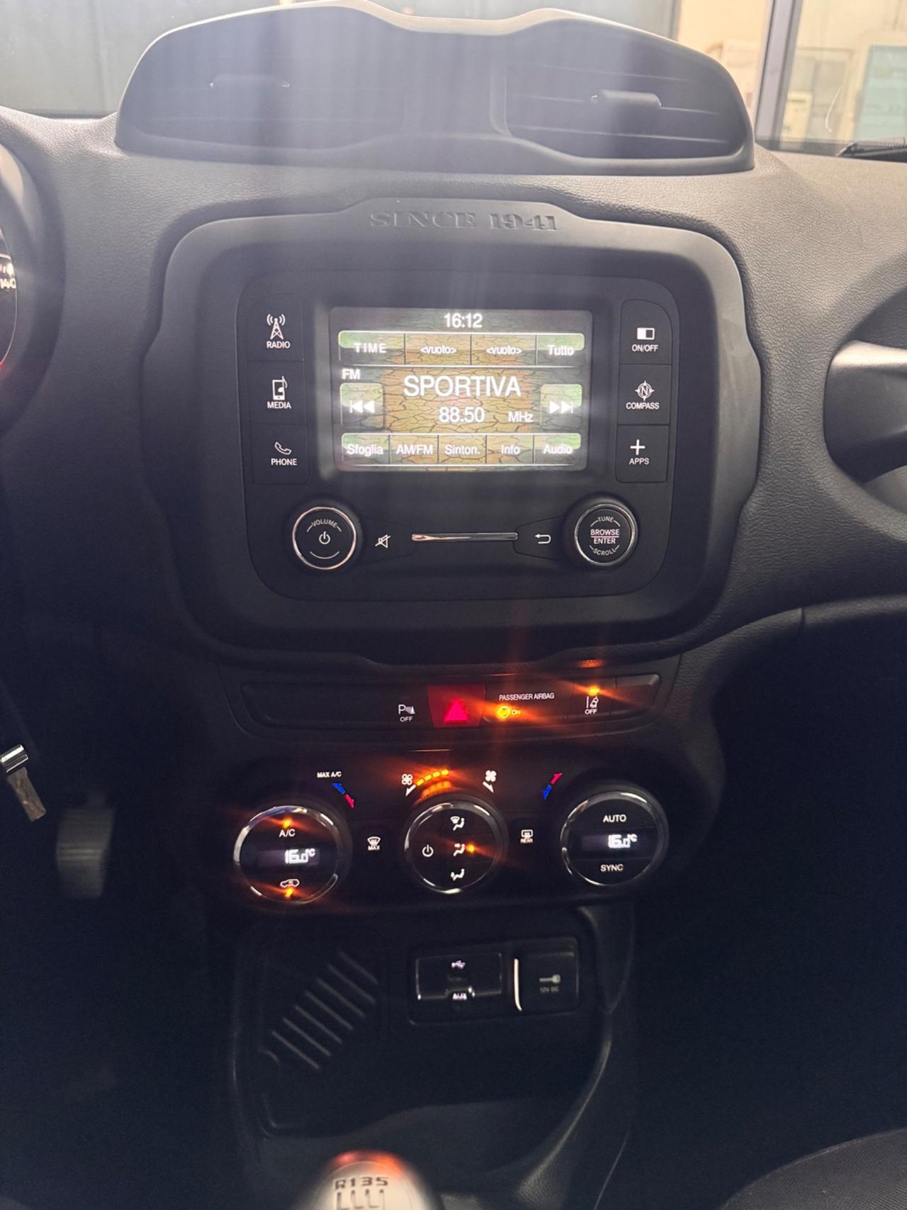 Jeep Renegade 1.6 Mjt 120 Cv Limited 130.000 KM