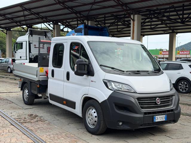 FIAT Ducato 140CV DOPPIA CABINA GRU E CASSONE FISSO