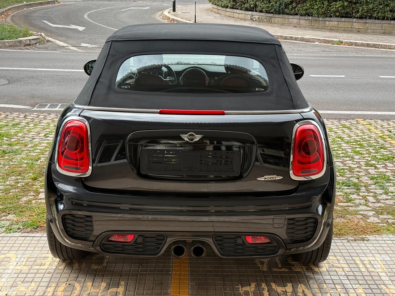 Mini John Cooper Works Cabrio 2.0 Full Optional, Head-Up display, Sedili in pelle, Retrocamera, Palette al volante