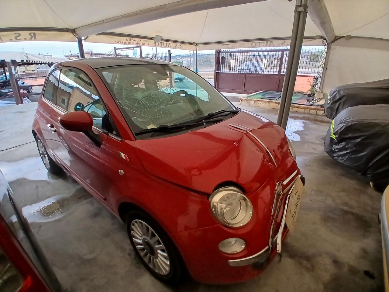 Fiat 500 1.2b Lounge tetto panoramico 08