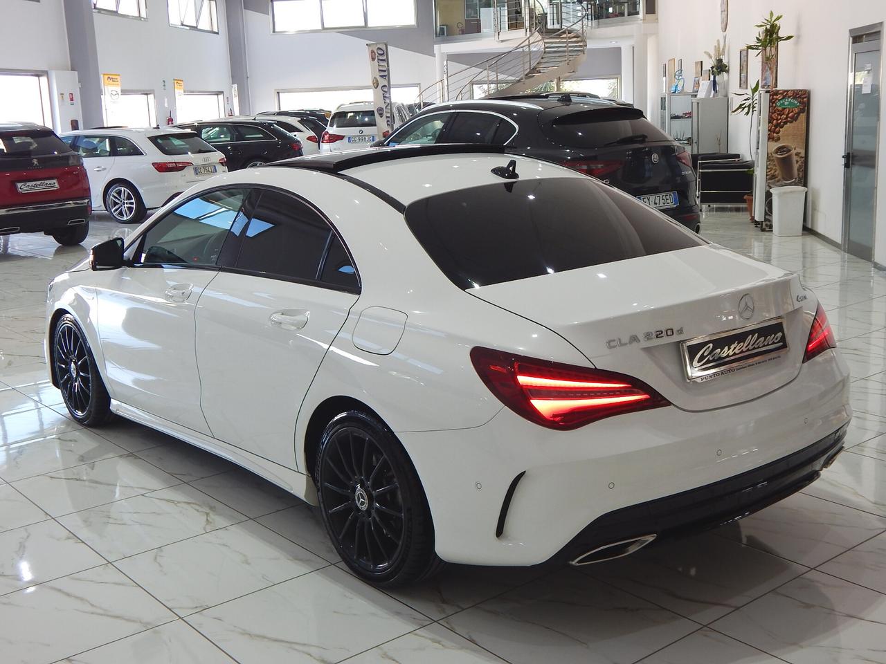 Mercedes-benz CLA 220 d Premium AMG 4matic Aut TETTO-NAVI-PELLE-PARK-LED