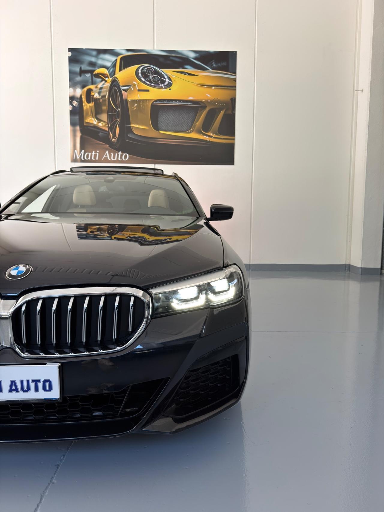 Bmw 520 520d 48V xDrive Touring Msport 190cv TETTO