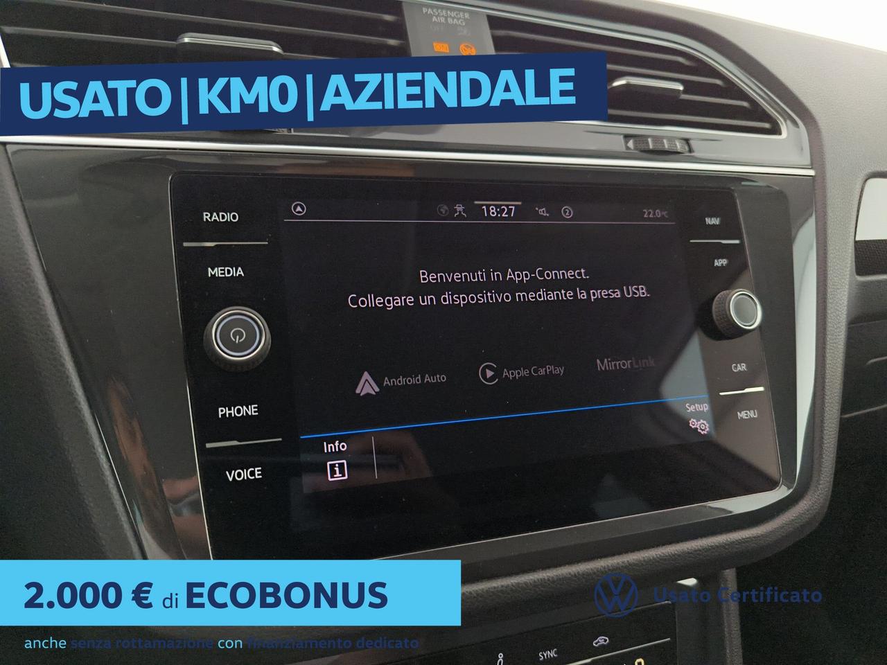 Volkswagen Tiguan 2.0 tdi life 150cv dsg