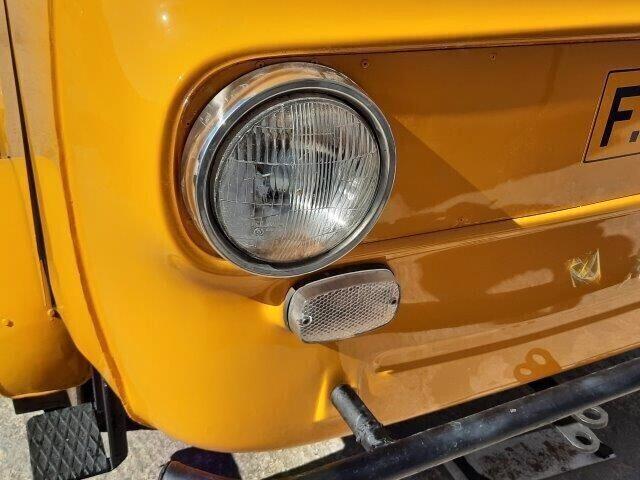 FIAT 500 DRAISINA MOTOCARRELLO NUMERO 25 SU 50 PRODOTTE