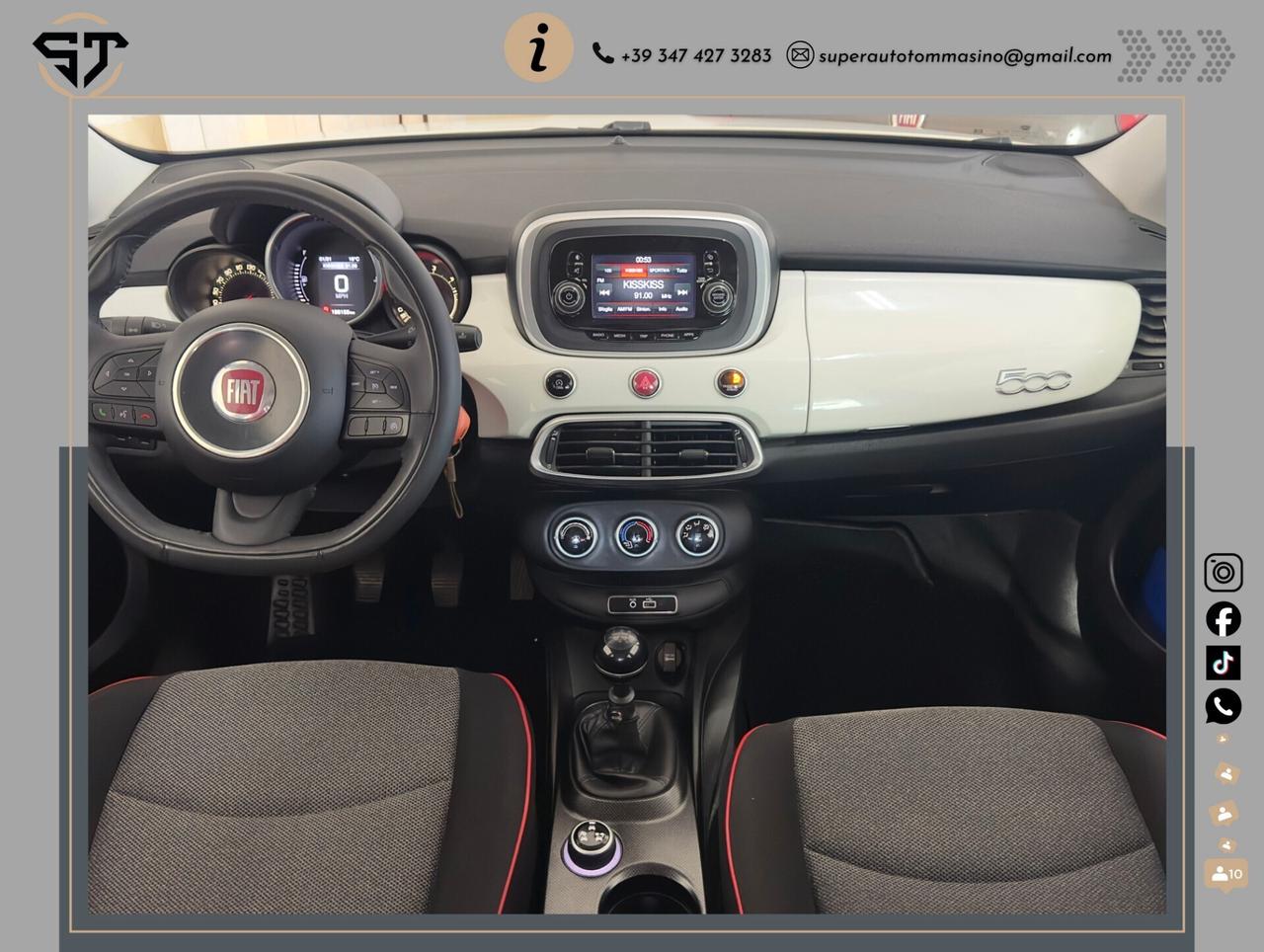 Fiat 500X 1.3 MultiJet 95 CV PERFETTA