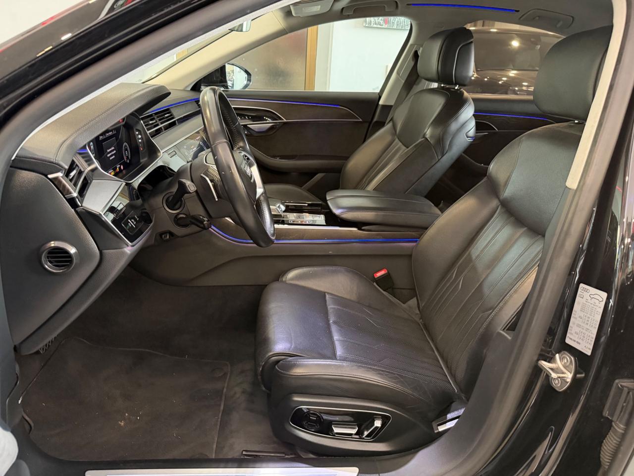 AUDI A8 4A SERIE (2017) A8 50 TDI 3.0 QUATTRO TIPTRONIC (210 KW) Valore di listino: € 108200
