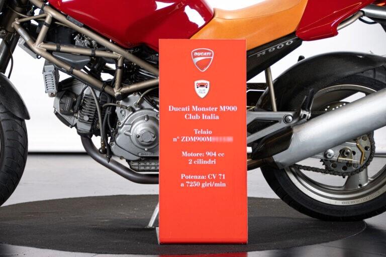 1996 DUCATI MONSTER M 900 CLUB ITALIA - RDS01887