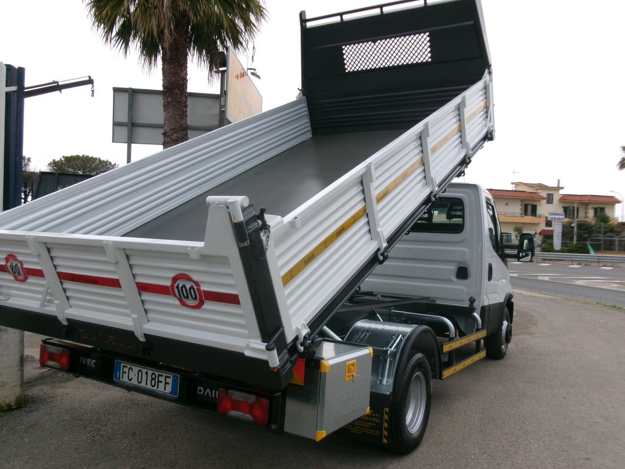 Iveco Daily 60C15 3000 150CV E5 RIBALTABILE TRILATERALE NUOVO PORTATA 27 QUINTALI