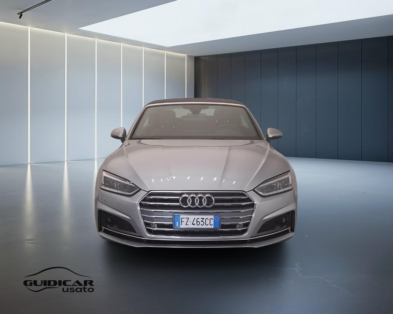 AUDI A5 II 2017 Cabriolet - A5 Cabrio 40 2.0 tdi Business Sport 190cv s-tronic