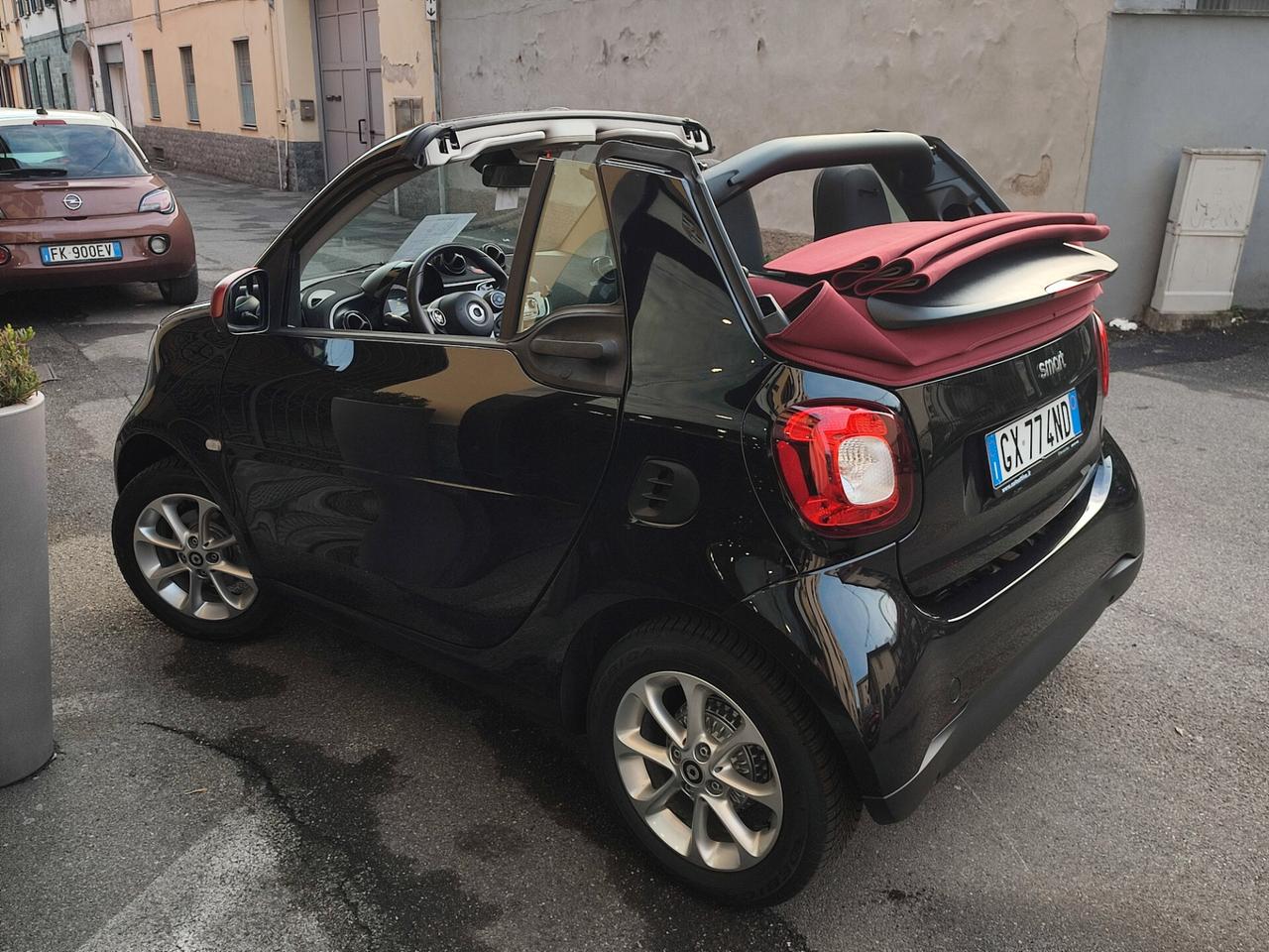 Smart ForTwo 70 1.0 twinamic cabrio Passion Capote Rossa Ok neopatentati