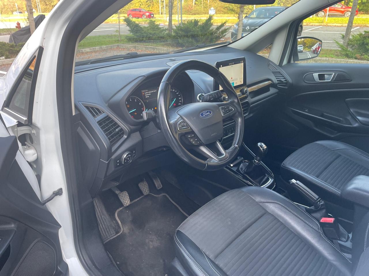 Ford EcoSport 1.0 EcoBoost 125 CV*Tetto*Navi*Cerchi*Neopatentati*