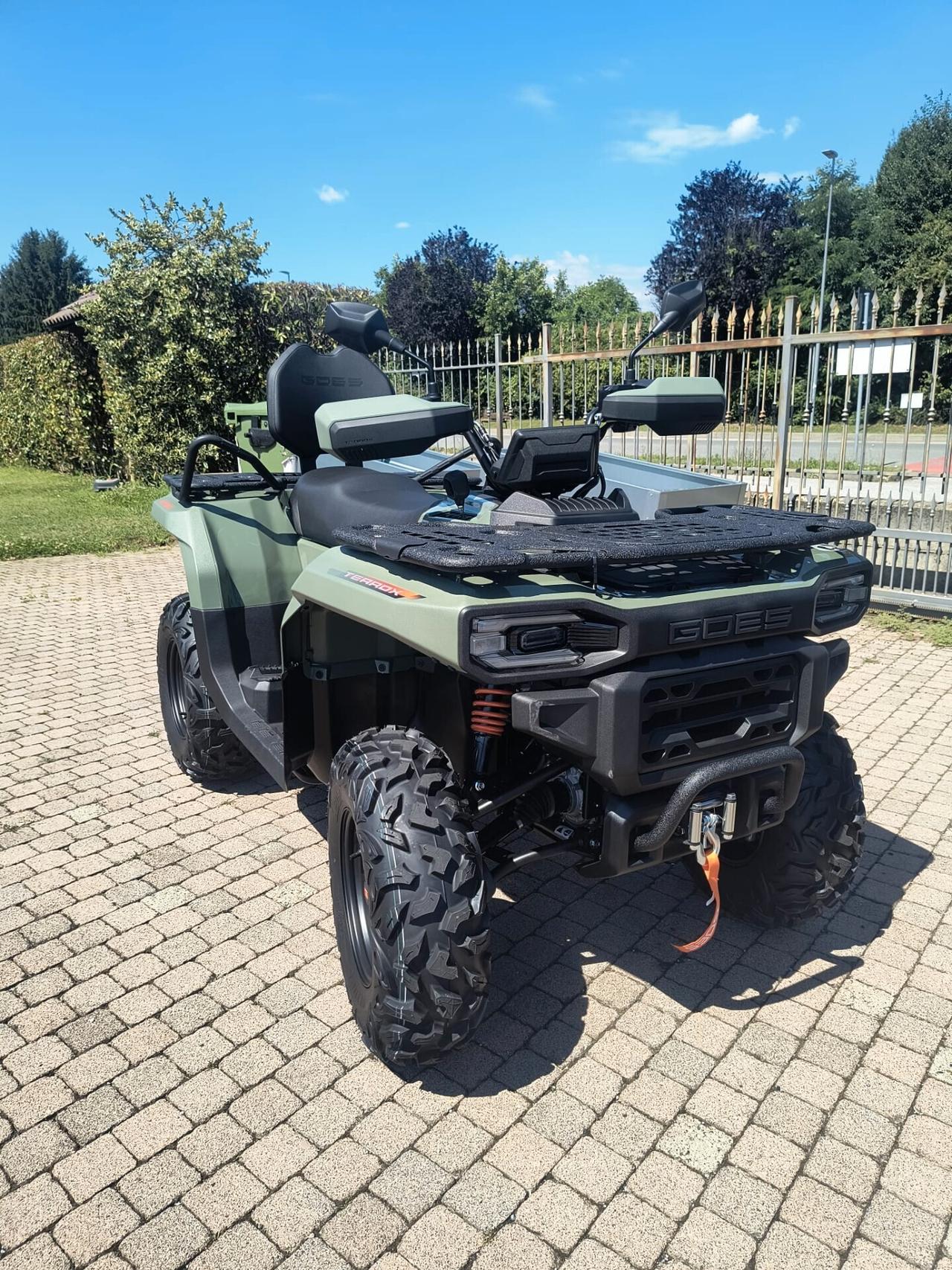 QUAD TERROX 550 L EPS targa gialla