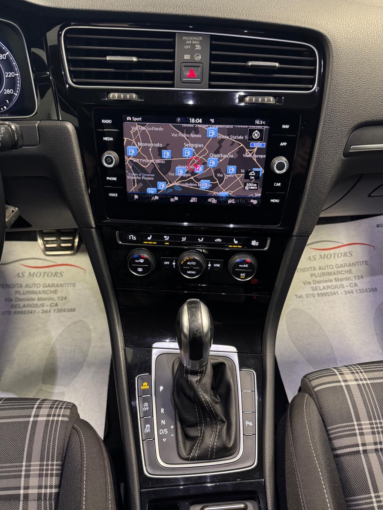 Volkswagen Golf 7.5 GTD 2.0 TDI 184 Cv DSG Finanziabile