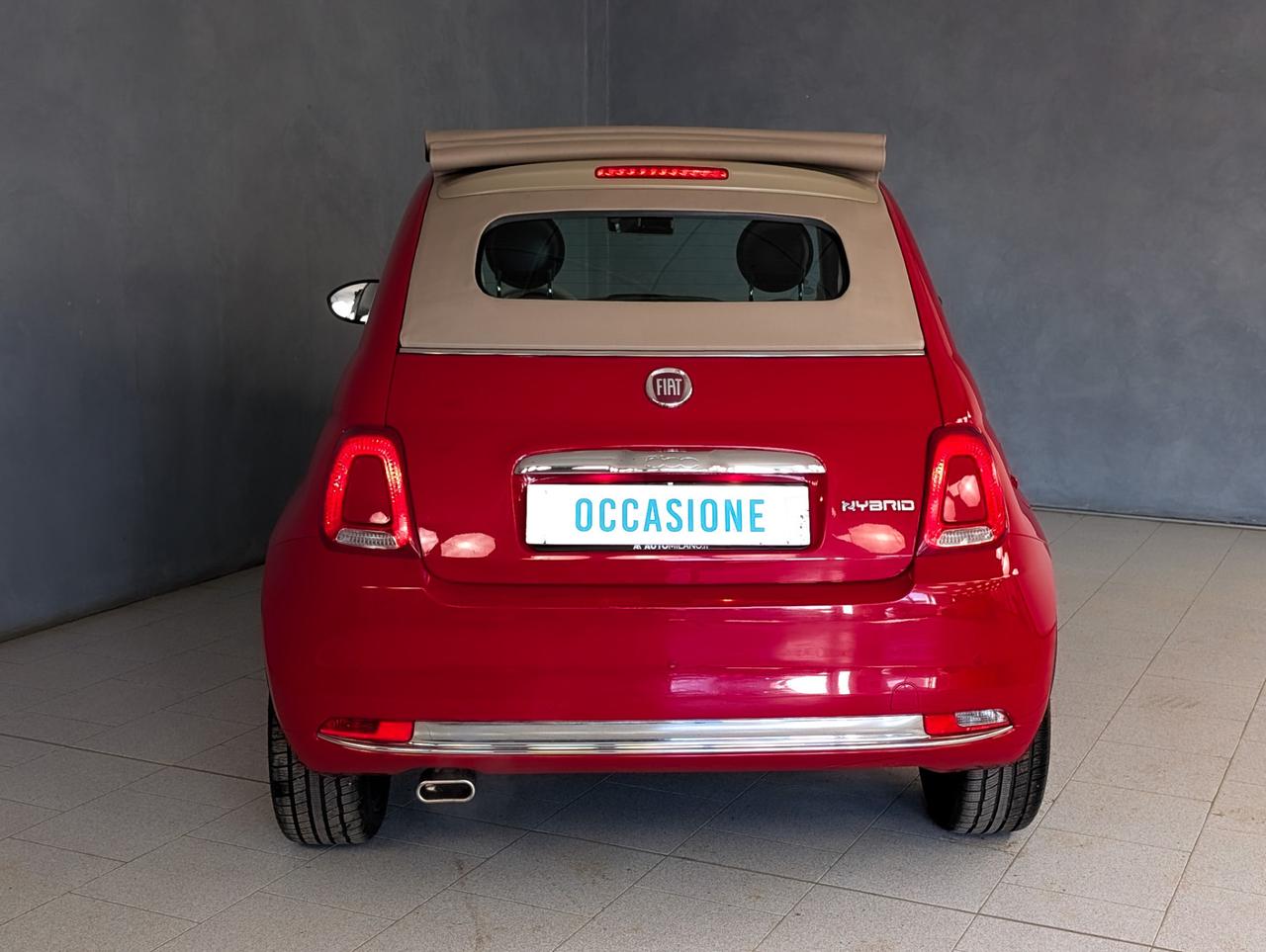 Fiat 500C 1.0 Hybrid 70cv Dolcevita