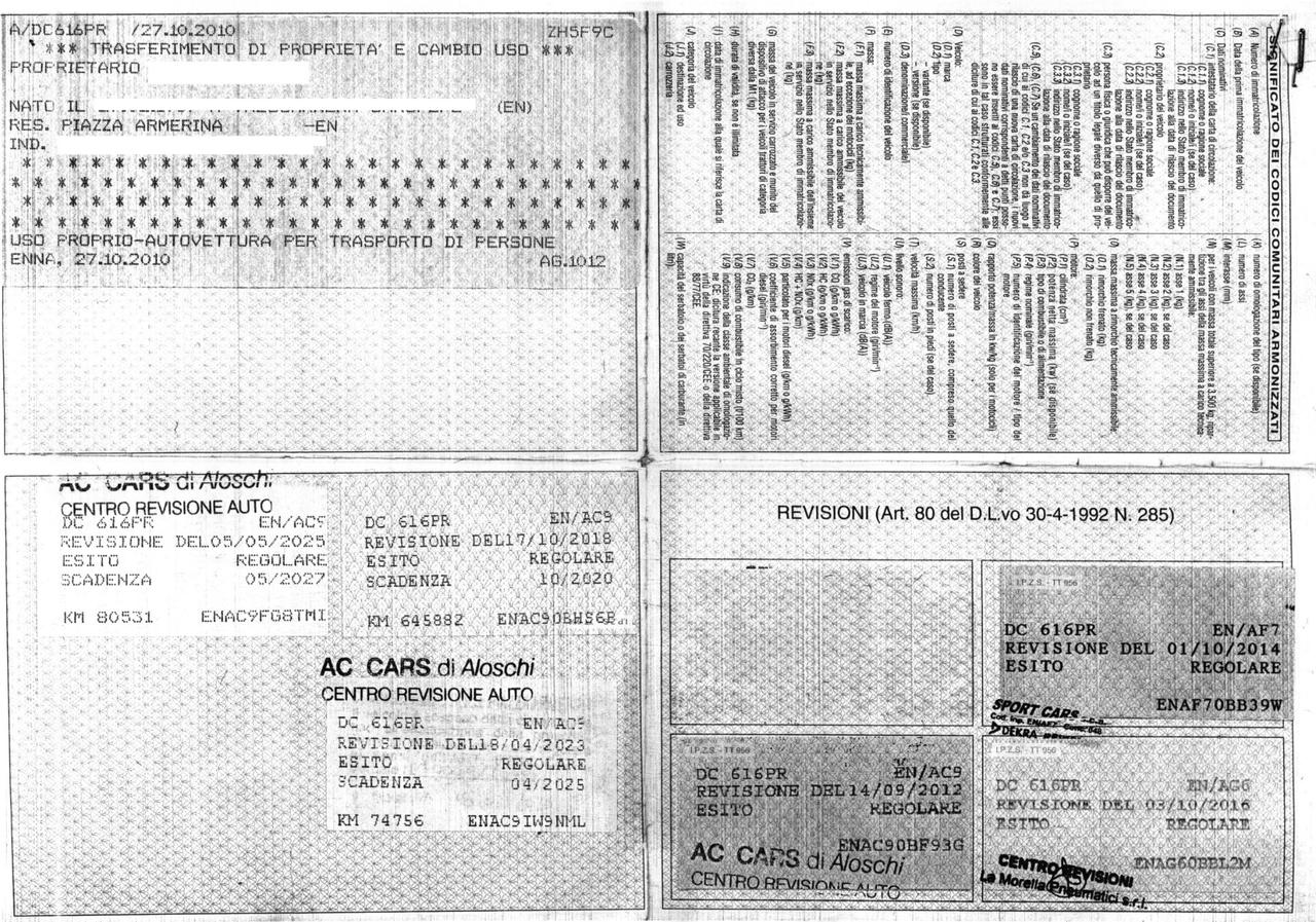FIAT PANDA 1100 BENZINA 82000 CHILOMETRI