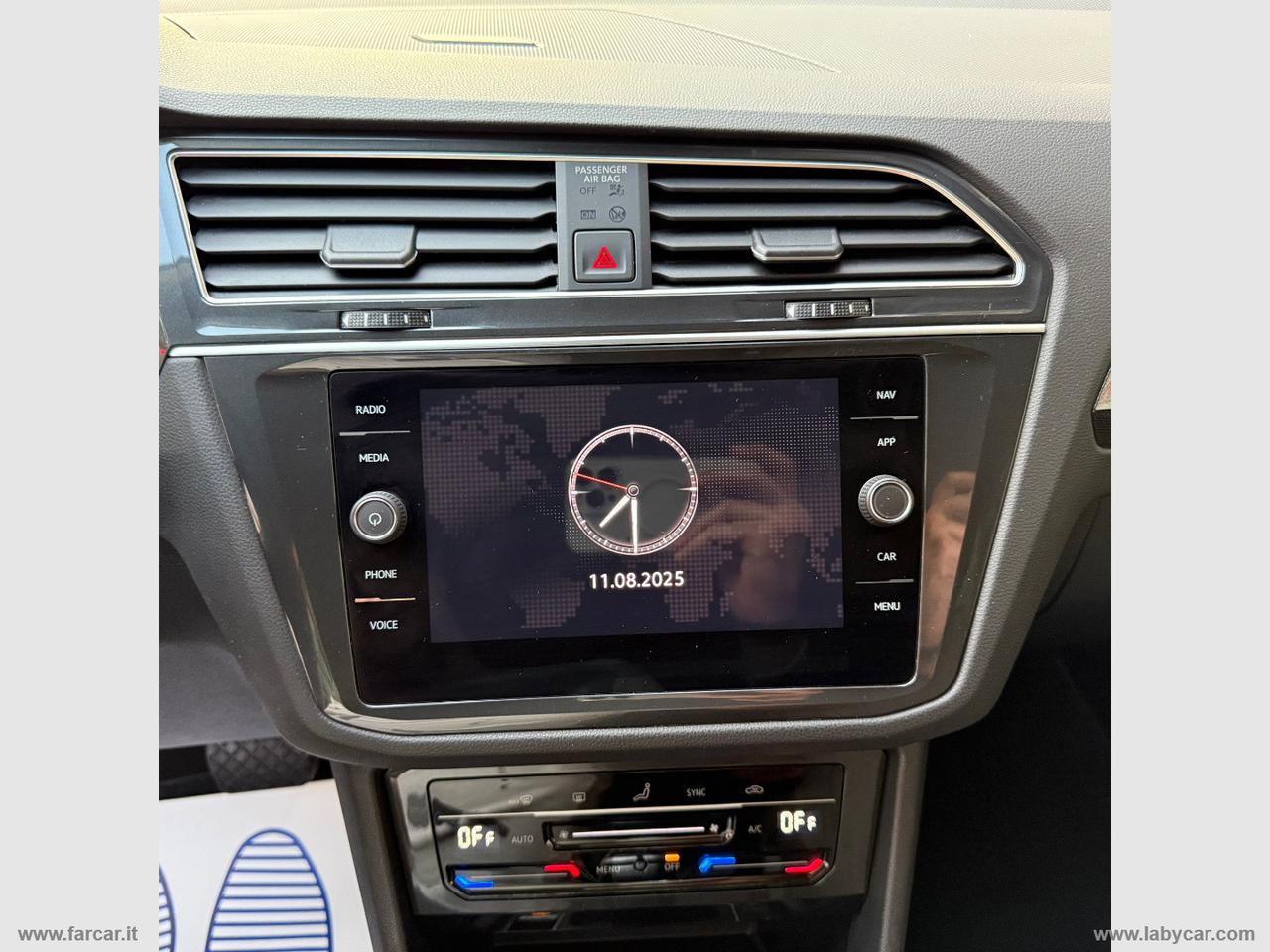 VOLKSWAGEN Tiguan 2.0 TDI 150CV SCR DSG Life NUOVISSIMA
