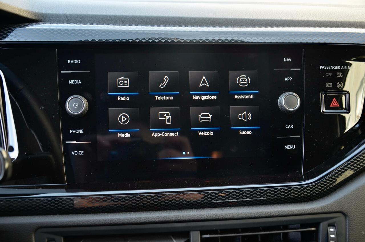 VOLKSWAGEN POLO 1.0 TSI LIFE 95cv, PREZZO REALE, UNICO UTILIZZATORE, UFF ITALIANA, FARI LED, APPLE ANDROID, EURO 6D, PERMUTE