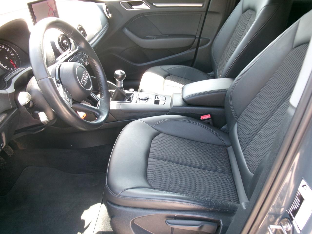 Audi A3 SPORTBACK 2.0 TDI 150CV E6 ADVANCED PLUS FULL LED/NAVI/PELLE/PDC