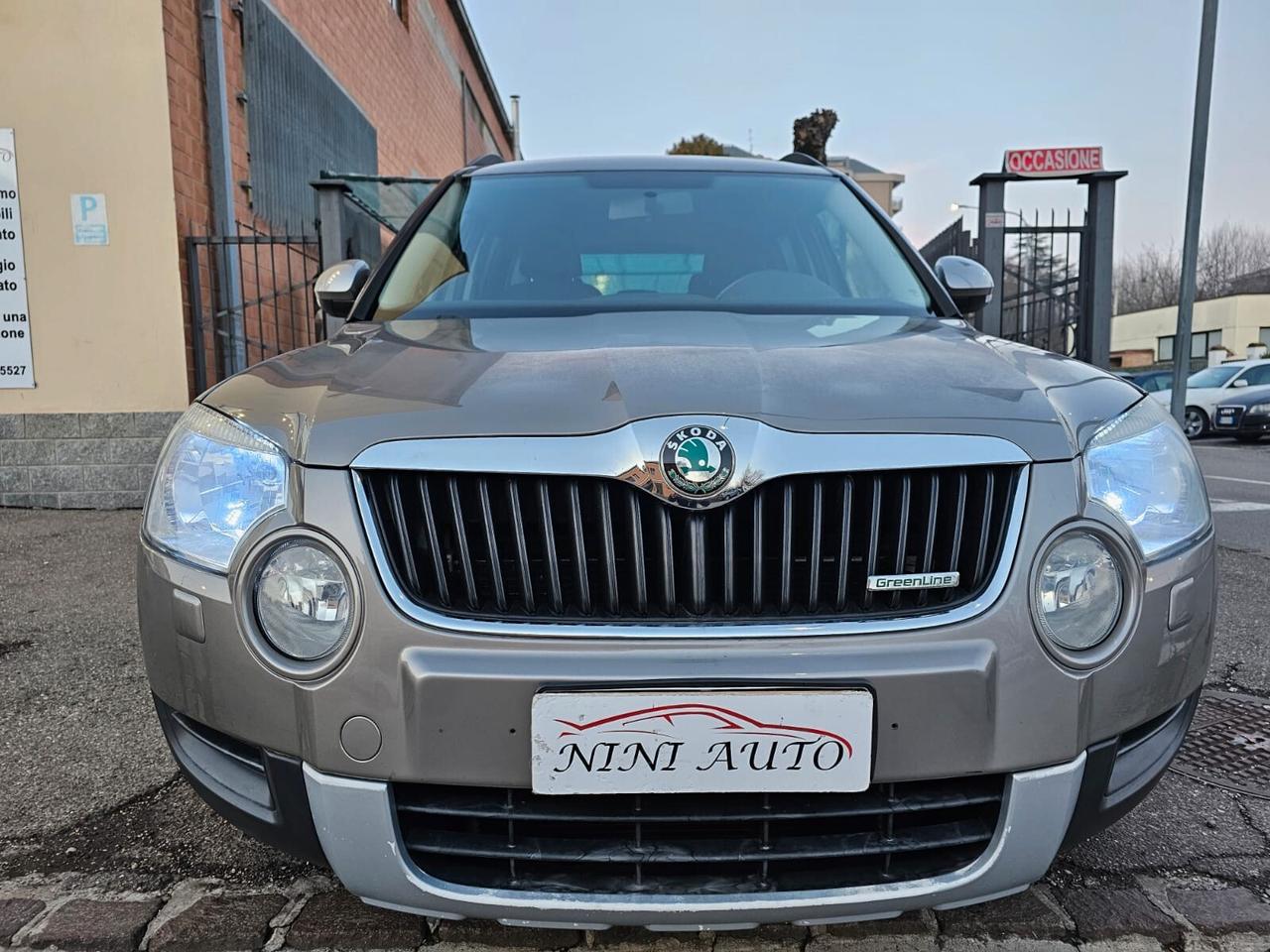 Skoda Yeti 1.6 TDI 105cv GreenLine*Unipro*Euro5*