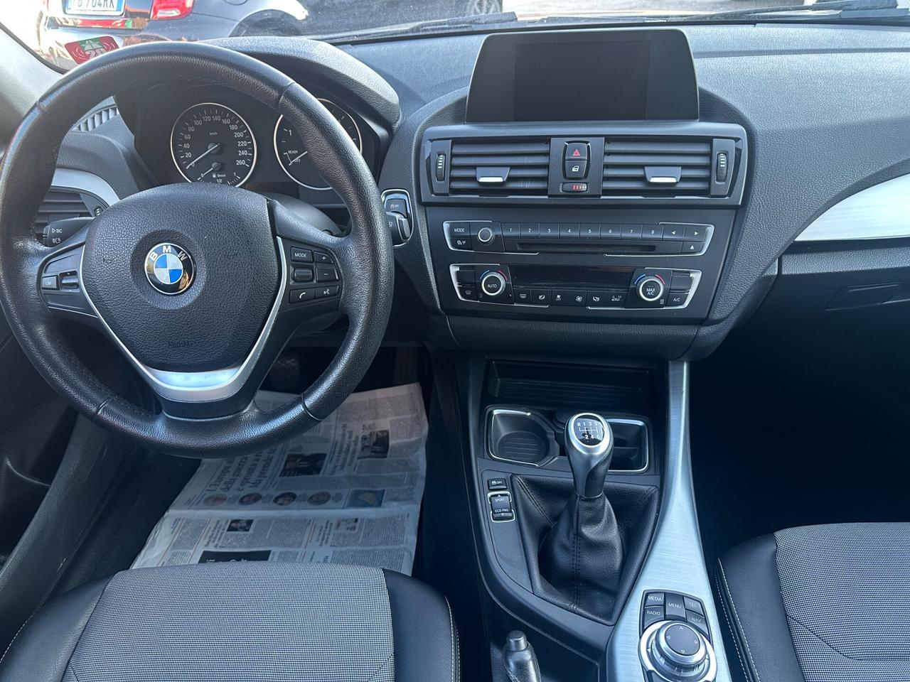 Bmw 116 116d 5p. Urban led sensori di parcheggio pelle