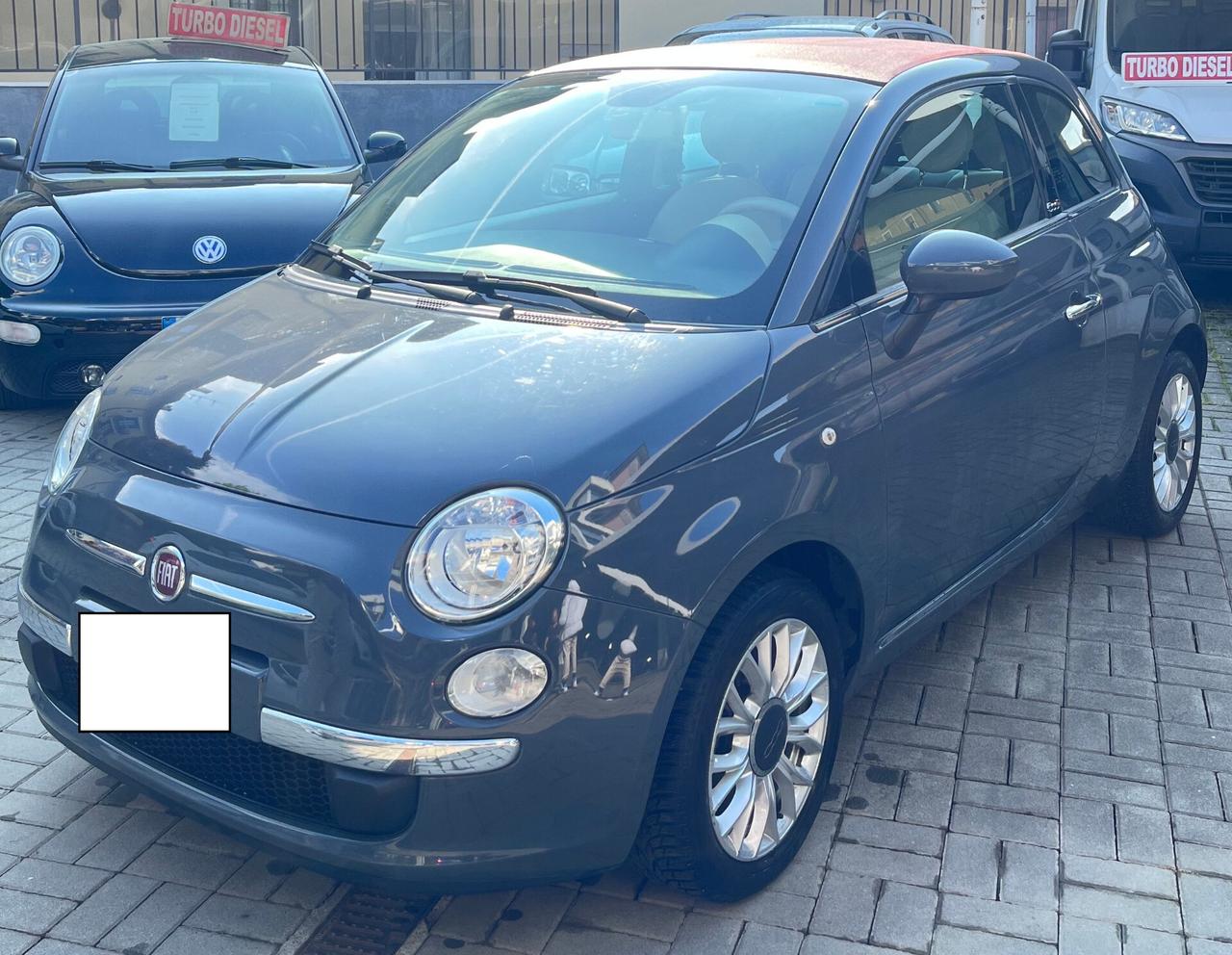 FIAT 500 C - 1.2 LOUNGE - BENZINA - CAMBIO AUTOMATICO - CABRIO - ANCHE PER NEOPATENTATI