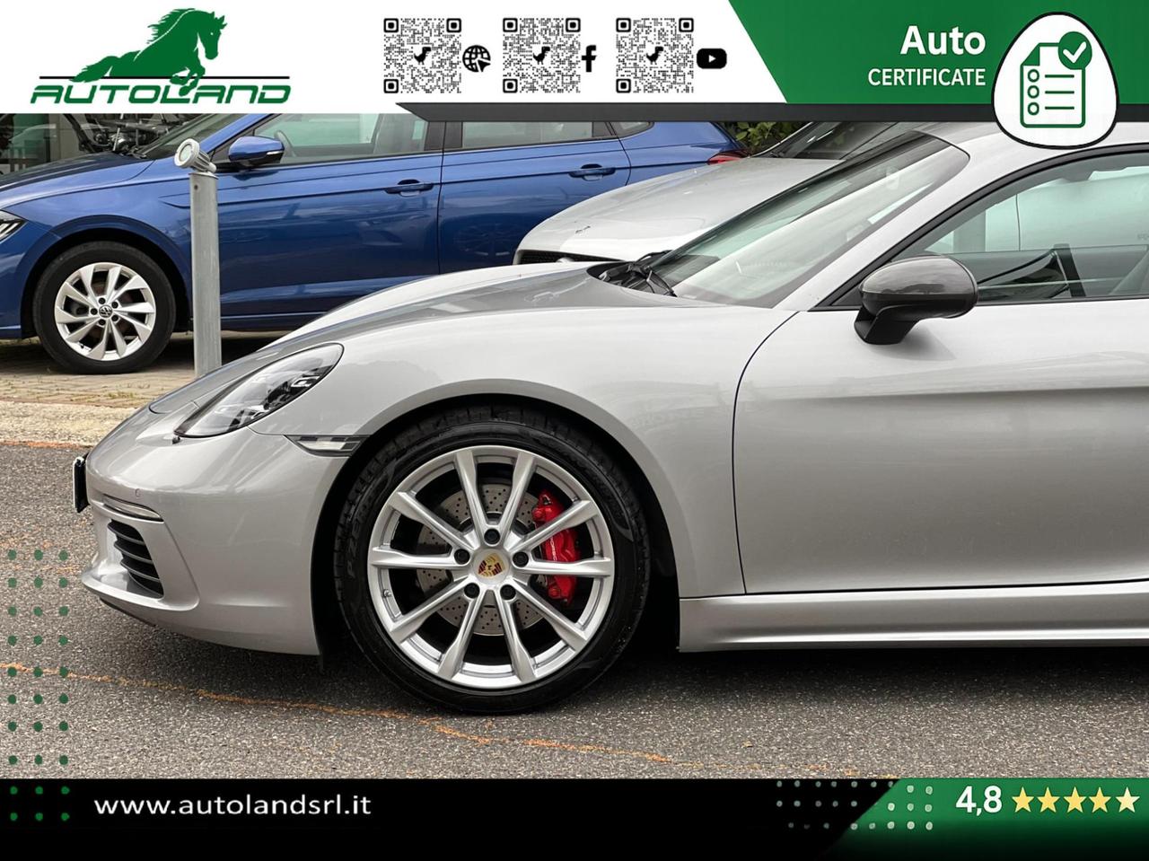 Porsche 718 Cayman 2.0 300cv pdk UNIPRO UFFICIALE