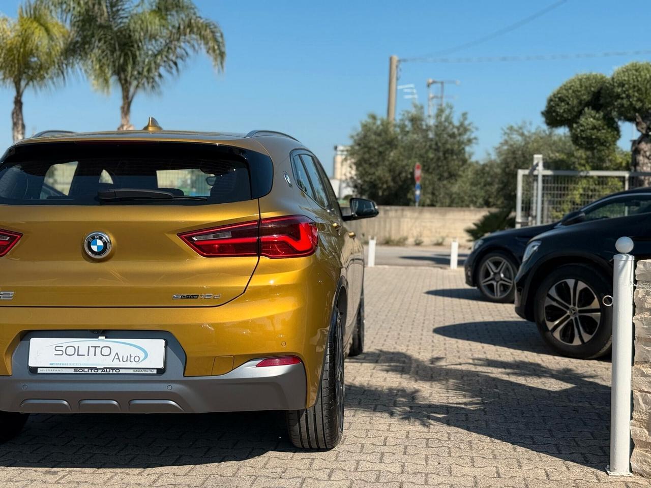 BMW X2 116d Msport Gold Metallizzato