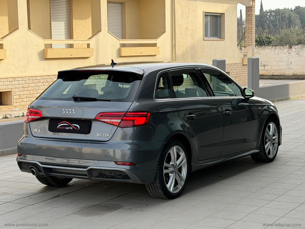 AUDI A3 SPB 30 TDI S tronic S-LINE EXT.