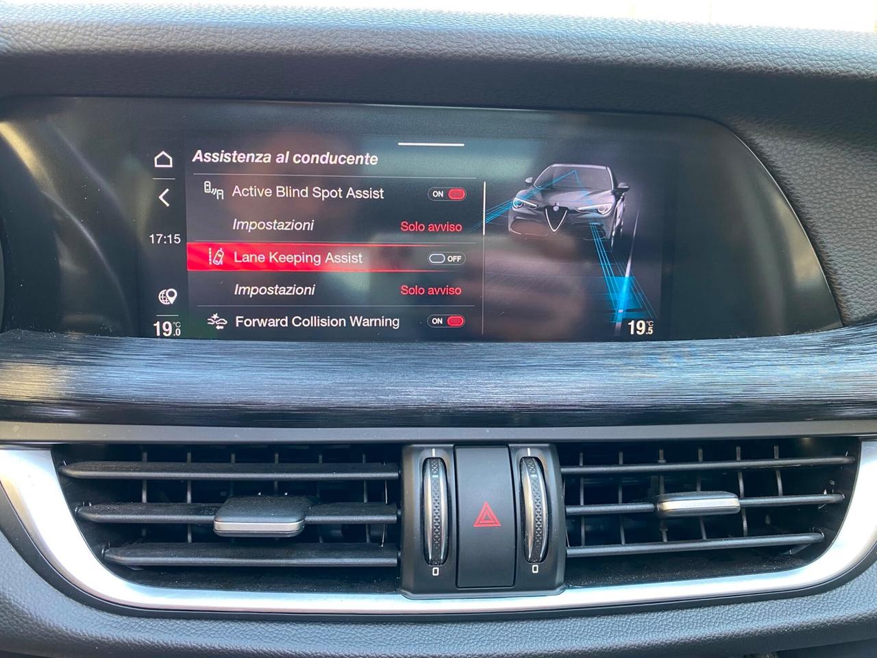 ALFA ROMEO STELVIO 190cv Q4 AT8 TETTO CAM CARPLAY 2021