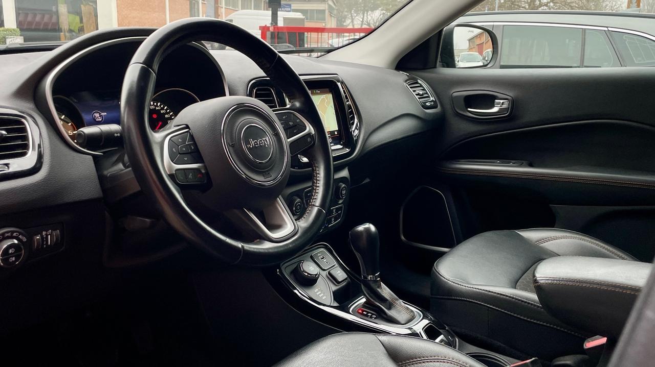 JEEP COMPASS 2.0 4WD 140CV GANCIO TRAINO -FULL LED, PELLE, NEOPATENTATI