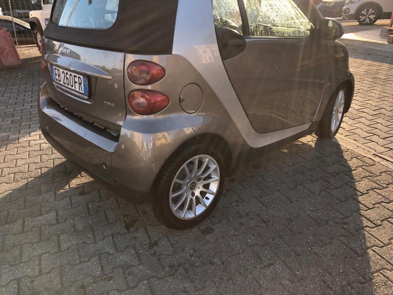 Smart ForTwo 1000 52 kW MHD cabrio passion GARANZIA 12 MESI RINNOVABILE FINO A 36 M ESI!!!