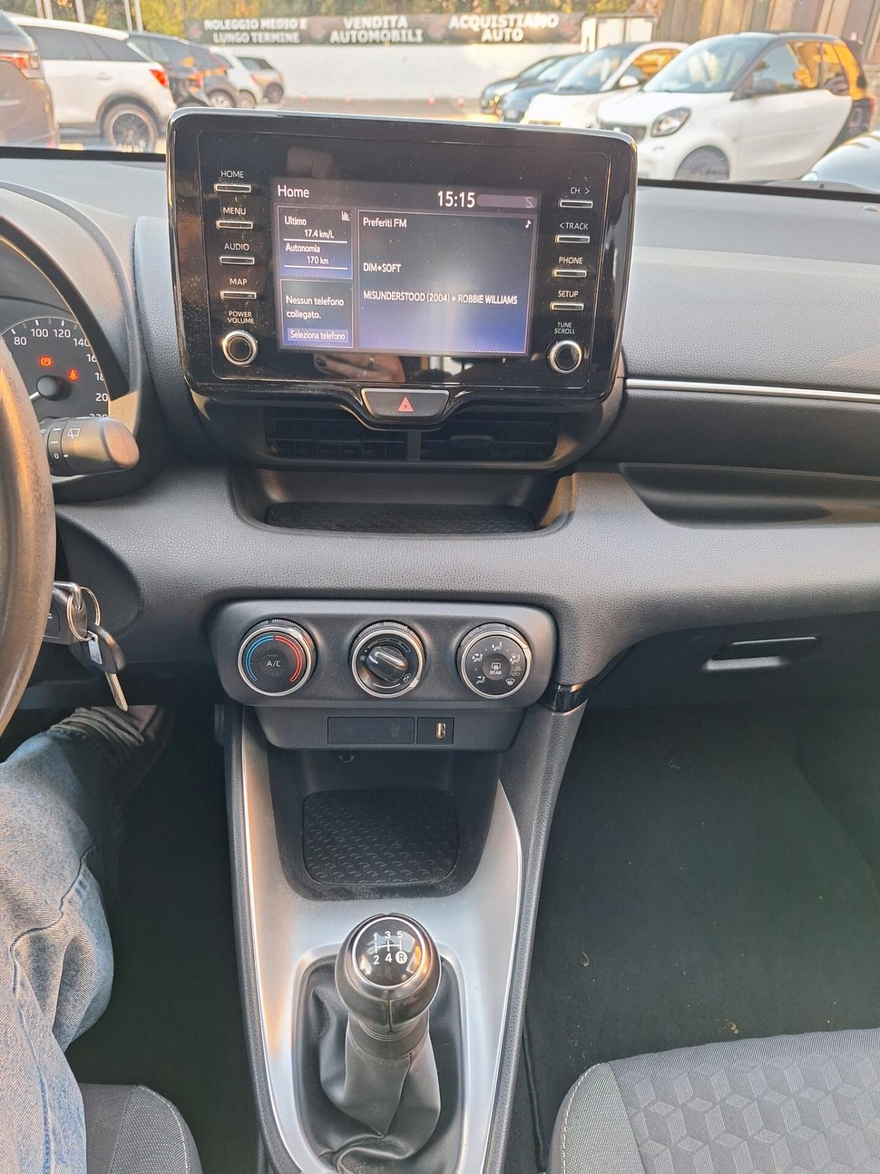 Toyota Yaris 1.0 5 porte Active -Promo 276 mensili