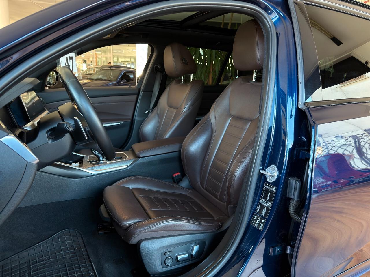 BMW 330d 3.0cc 265Cv Touring xdrive Msport auto gancio traino