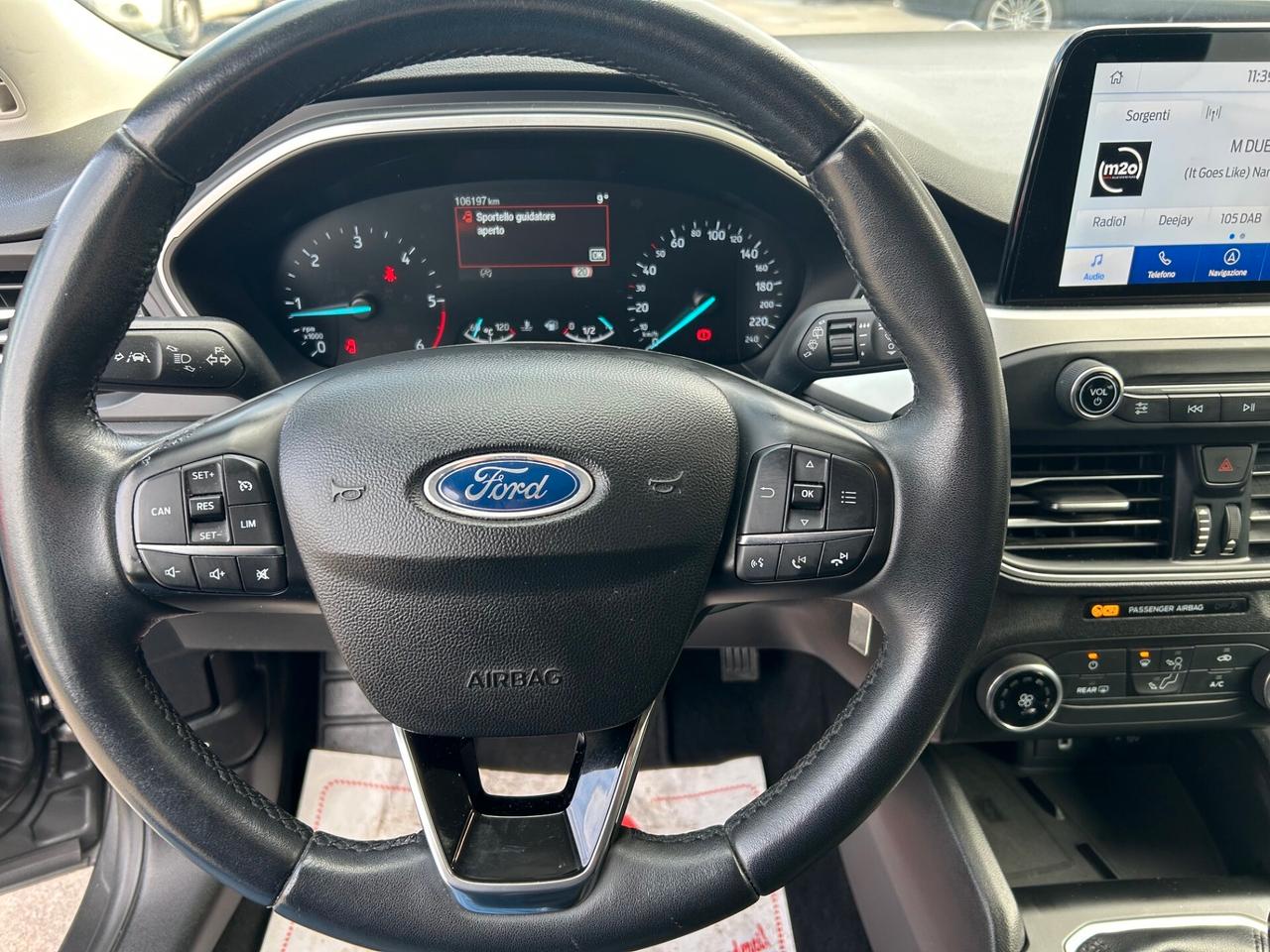 Ford Focus 1.5 EcoBlue 120 CV SW Business *GANCIO TRAINO*RETROCAMERA*