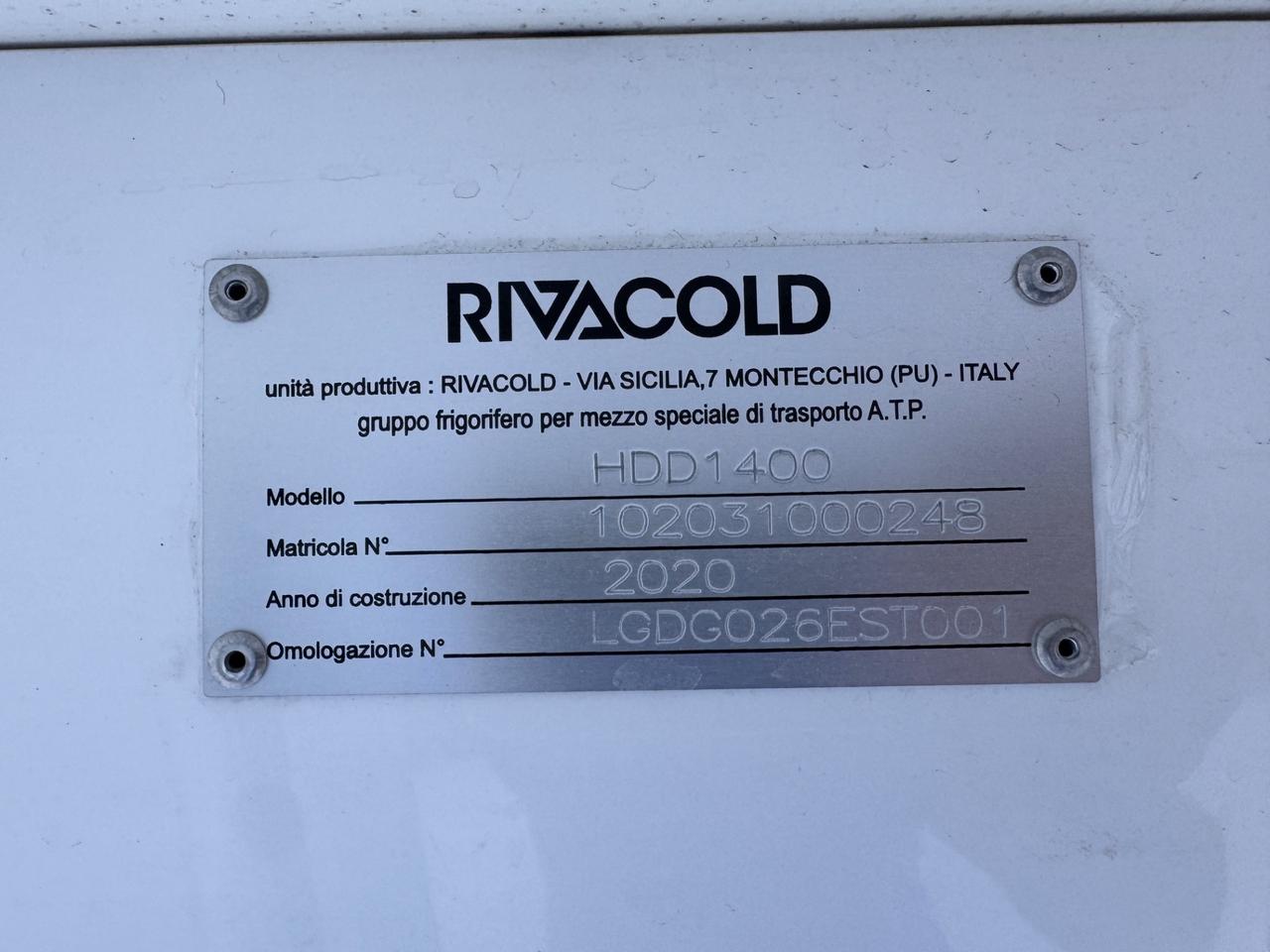 Fiat doblo coibentato con gruppo frigo