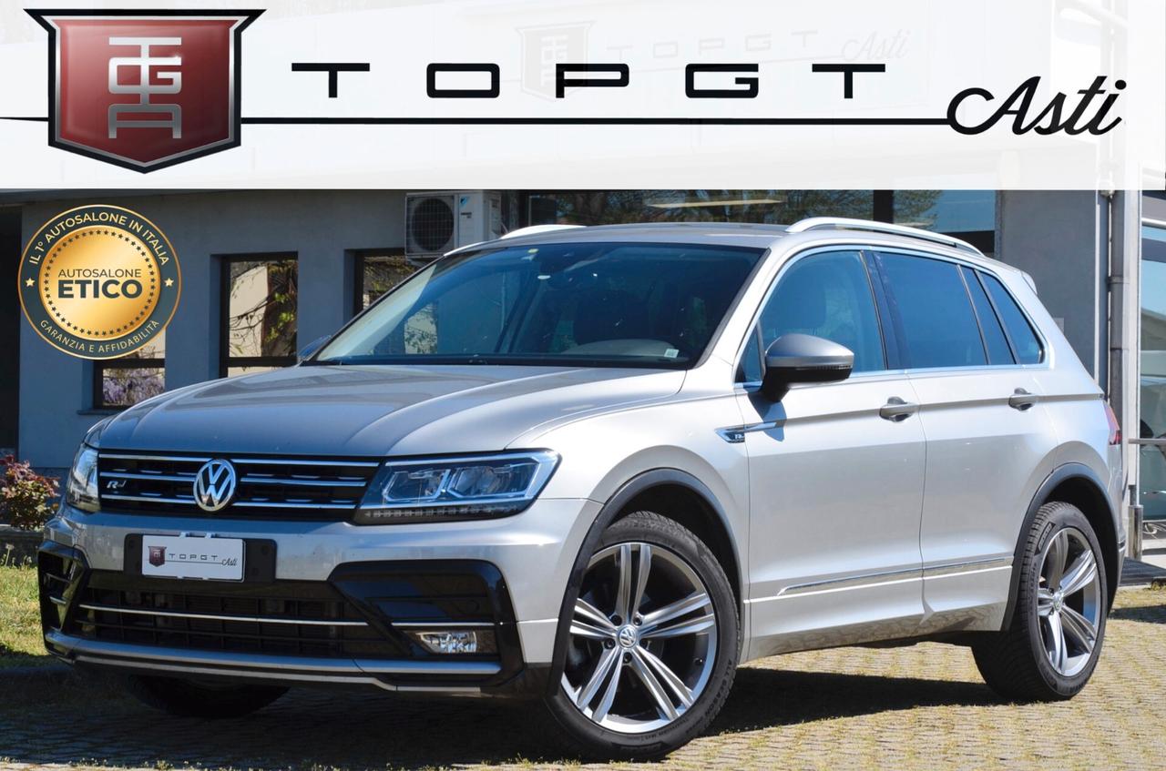 VOLKSWAGEN TIGUAN 2.0 TDI ADVANCED R-LINE 150cv DSG, UFF ITALIANA, EURO 6D, FARI LED, APPLE ANDROID, PERMUTE