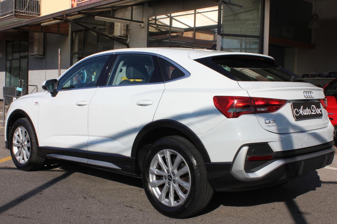 Audi Q3 SPB 35 TDI S tronic S line edition in GARANZIA UFFICIALE AUDI FINO AD APRILE 2027 / 100.000 KM